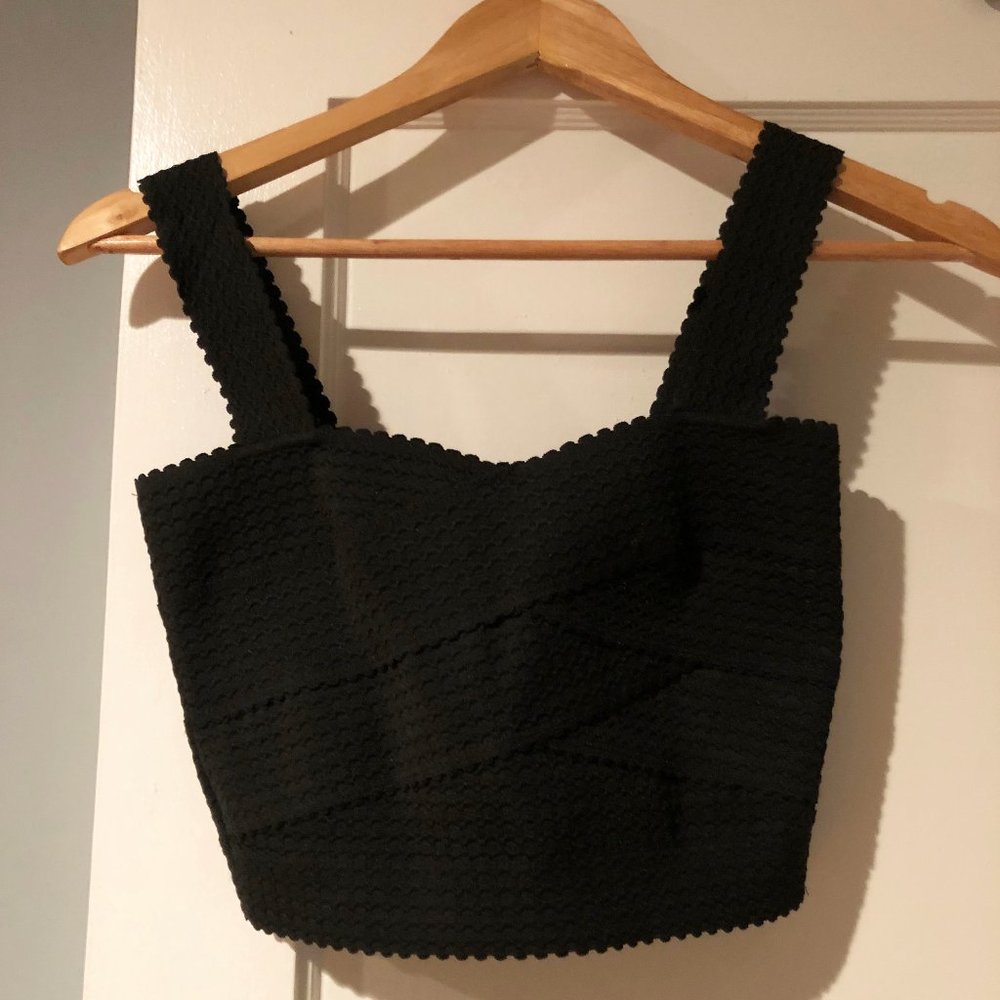 H&M Crop Bandage Bustier Top